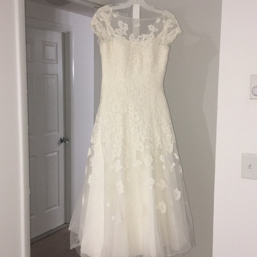 Ankle wedding dress...:)